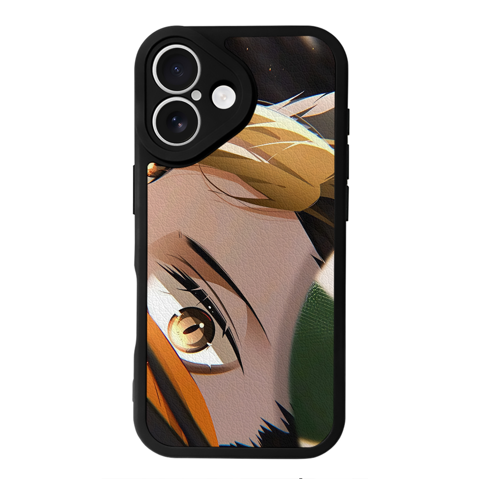 （画像用） ハイキュー!! Haikyu!! 【iPhone 16シリーズ対応】シリコンスマホケース（レザー調） 材質：シリコン